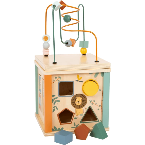 small foot ® Motorische activiteitenkubus " Safari Small Foot ® Motorische Activiteitenkubus " Safari -SpeelgoedKorting Winkel small foot motorische activiteitenkubus safari a384614