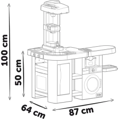 Smoby Tefal Studio Keuken Met Wasruimte 2 Smoby Tefal Studio Keuken Met Wasruimte -SpeelgoedKorting Winkel smoby tefal studio keuken met wasruimte a355557 2