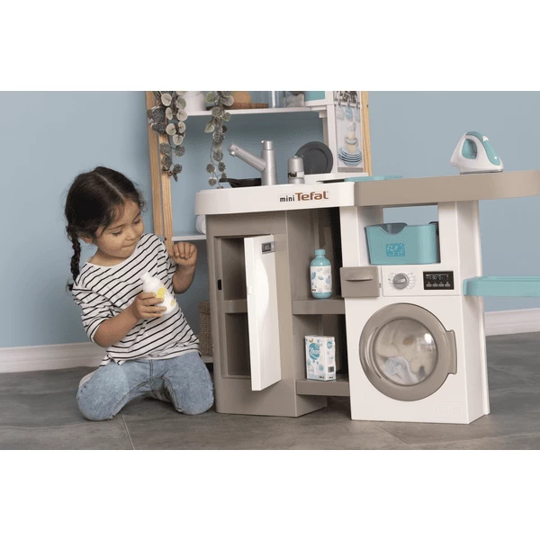 Smoby Tefal Studio Keuken met Wasruimte Smoby Tefal Studio Keuken Met Wasruimte -SpeelgoedKorting Winkel smoby tefal studio keuken met wasruimte a355557 4