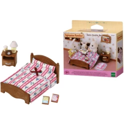 SYLVANIAN FAMILIES 2-persoonsbed 4 SYLVANIAN FAMILIES 2-persoonsbed -SpeelgoedKorting Winkel sylvanian families 2 persoonsbed a136424 4