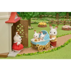 Sylvanian Families ® Chocoladekonijntweeling Aden Met Kinderwagen -SpeelgoedKorting Winkel sylvanian families chocoladekonijntweeling aden met kinderwagen a295075 2