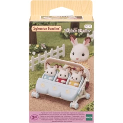 Sylvanian Families ® Driepersoons Wandelwagen -SpeelgoedKorting Winkel sylvanian families driepersoons wandelwagen a305300 4