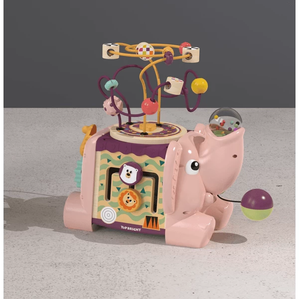 Top B right Toys® 5 in 1 Motorische Activiteiten Kubus Olifant Top B Right Toys® 5 In 1 Motorische Activiteiten Kubus Olifant -SpeelgoedKorting Winkel top b right toys 5 in 1 motorische activiteiten kubus olifant a399276 1
