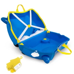 Trunki Kinderkoffer - Politieauto Percy -SpeelgoedKorting Winkel trunki kinderkoffer politieauto percy a242732 4