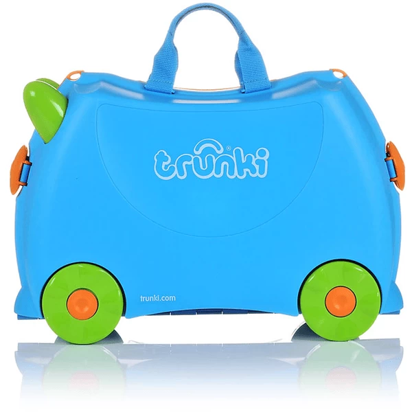 trunki Kinderkoffer - Terrance, blauw Trunki Kinderkoffer - Terrance, Blauw -SpeelgoedKorting Winkel trunki kinderkoffer terrance blauw a242616 1