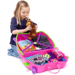 Trunki Kinderkoffer - Trixie, Roze -SpeelgoedKorting Winkel trunki kinderkoffer trixie roze a242620 3