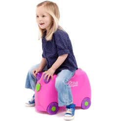 Trunki Kinderkoffer - Trixie, Roze -SpeelgoedKorting Winkel trunki kinderkoffer trixie roze a242620 4