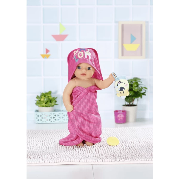 Zapf Creation BABY born Bath Handdoek met kap en spons Zapf Creation BABY Born Bath Handdoek Met Kap En Spons -SpeelgoedKorting Winkel zapf creation baby born bath handdoek met kap en spons a307411 2
