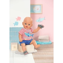 Zapf Creation BABY Born® Bath Pyjama & Klompjes Blauw 43cm 3 Zapf Creation BABY Born® Bath Pyjama & Klompjes Blauw 43cm -SpeelgoedKorting Winkel zapf creation baby born bath pyjama amp klompjes blauw 43cm a403227 3