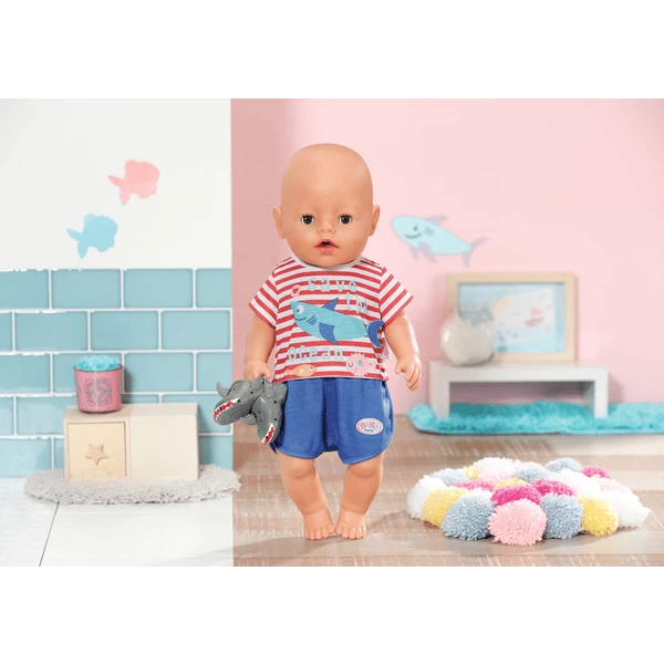 Zapf Creation BABY born® Bath Pyjama & Klompjes blauw 43cm Zapf Creation BABY Born® Bath Pyjama & Klompjes Blauw 43cm -SpeelgoedKorting Winkel zapf creation baby born bath pyjama amp klompjes blauw 43cm a403227 4