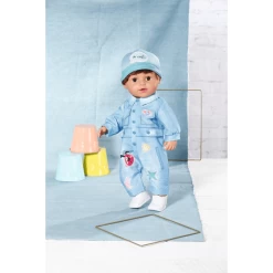 Zapf Creation BABY Born® Deluxe Jeans Overall 43cm 3 Zapf Creation BABY Born® Deluxe Jeans Overall 43cm -SpeelgoedKorting Winkel zapf creation baby born deluxe jeans overall 43cm a335584 3