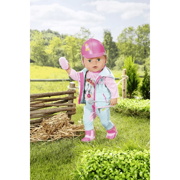 Zapf Creation BABY born Luxe Ruiteruitrusting 43 cm Zapf Creation BABY Born Luxe Ruiteruitrusting 43 Cm -SpeelgoedKorting Winkel zapf creation baby born luxe ruiteruitrusting 43 cm a312108 1