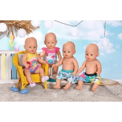 Zapf Creation BABY Born® Weekendbad Shorts 2 Ass. 43cm -SpeelgoedKorting Winkel zapf creation baby born weekendbad shorts 2 ass 43cm a403230 2
