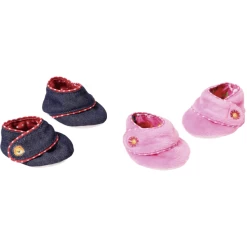 Zapf Creation Dolly Moda Babyschoentjes 2 Assorti