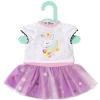 Zapf Creation Dolly Moda Eenhoorn Shirt Met Tutu, 36cm