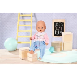 Zapf Creation Dolly Moda Shirt + Broek Fiets 43cm -SpeelgoedKorting Winkel zapf creation dolly moda shirt broek fiets 43cm a363022 2