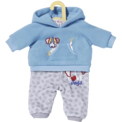 Zapf Creation Dolly Moda Sport Outfit Blauw 43 Cm